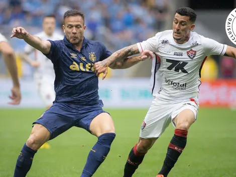 Grêmio tem retrospecto positivo contra o Vitória no Brasileirão