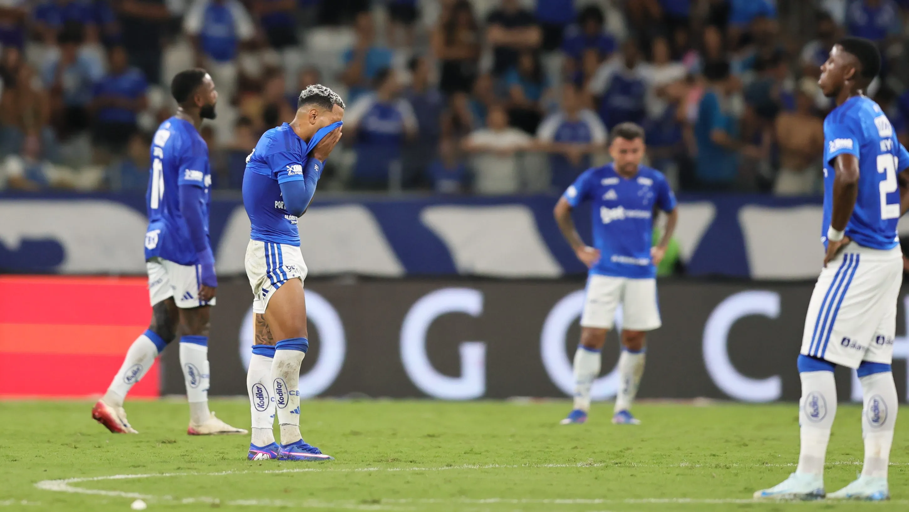 Cruzeiro no Brasileirão. Foto: Gilson Lobo/AGIF