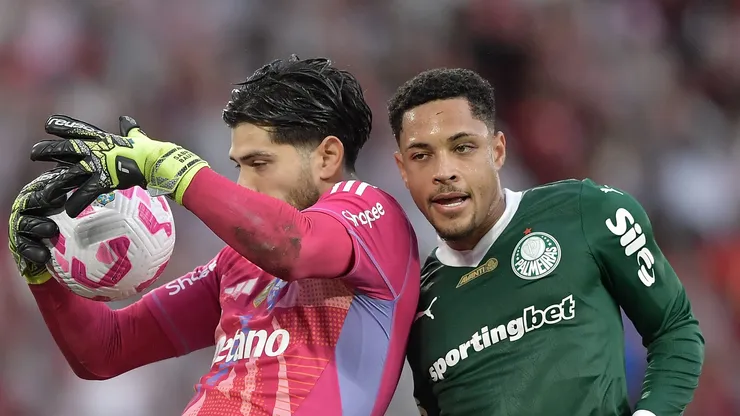 - Rossi goleiro do Flamengo durante partida contra o Palmeiras