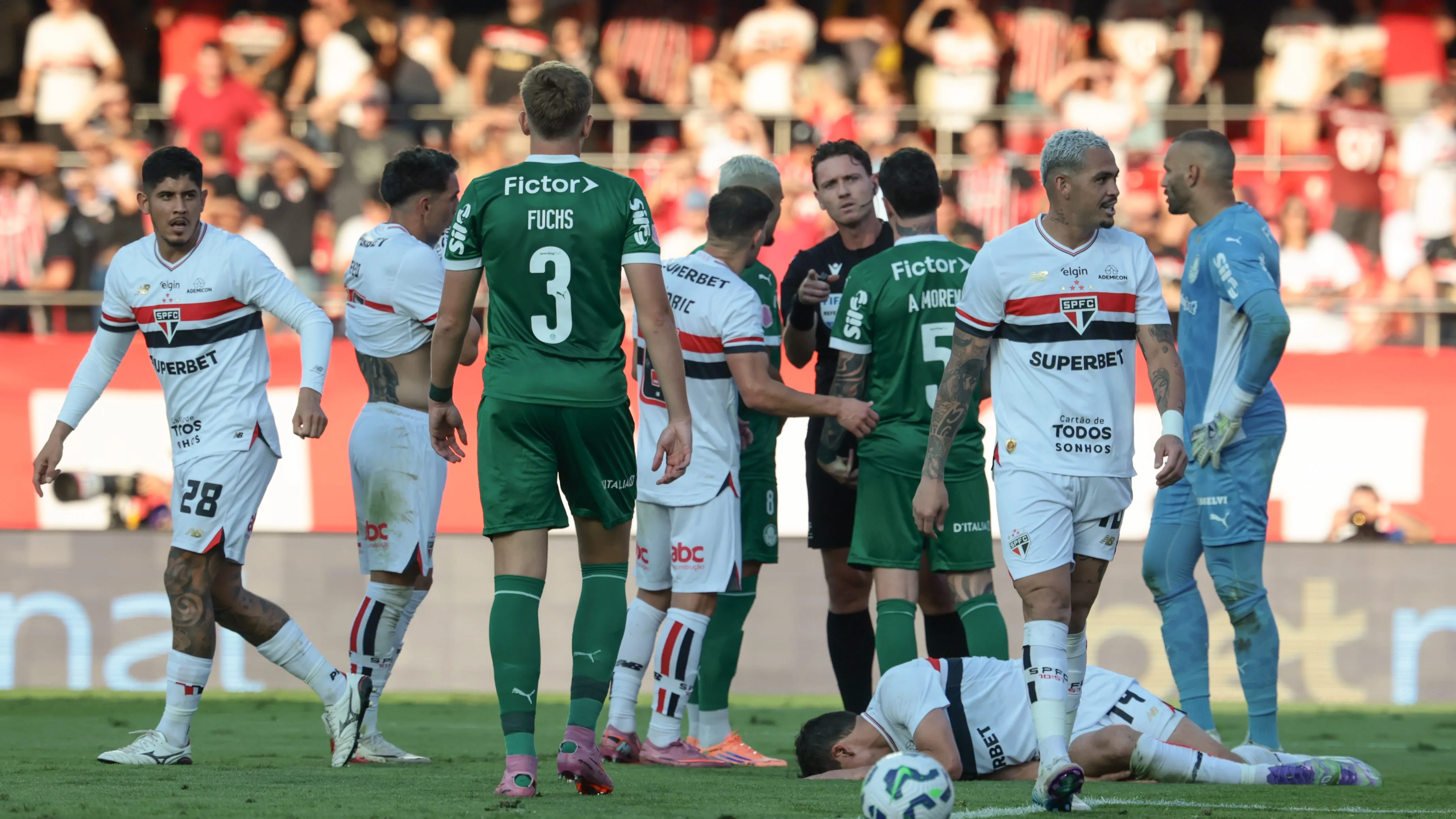 São Paulo x Palmeiras - Foto: Marcello Zambrana/AGIF.