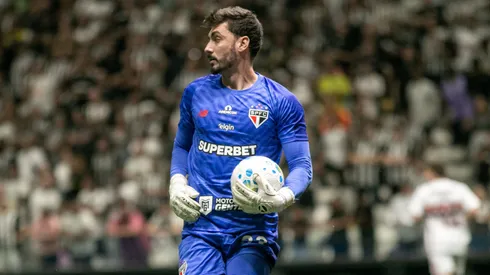 Rafael atingiu marca pelo São Paulo. Foto: Fernando Moreno/AGIF