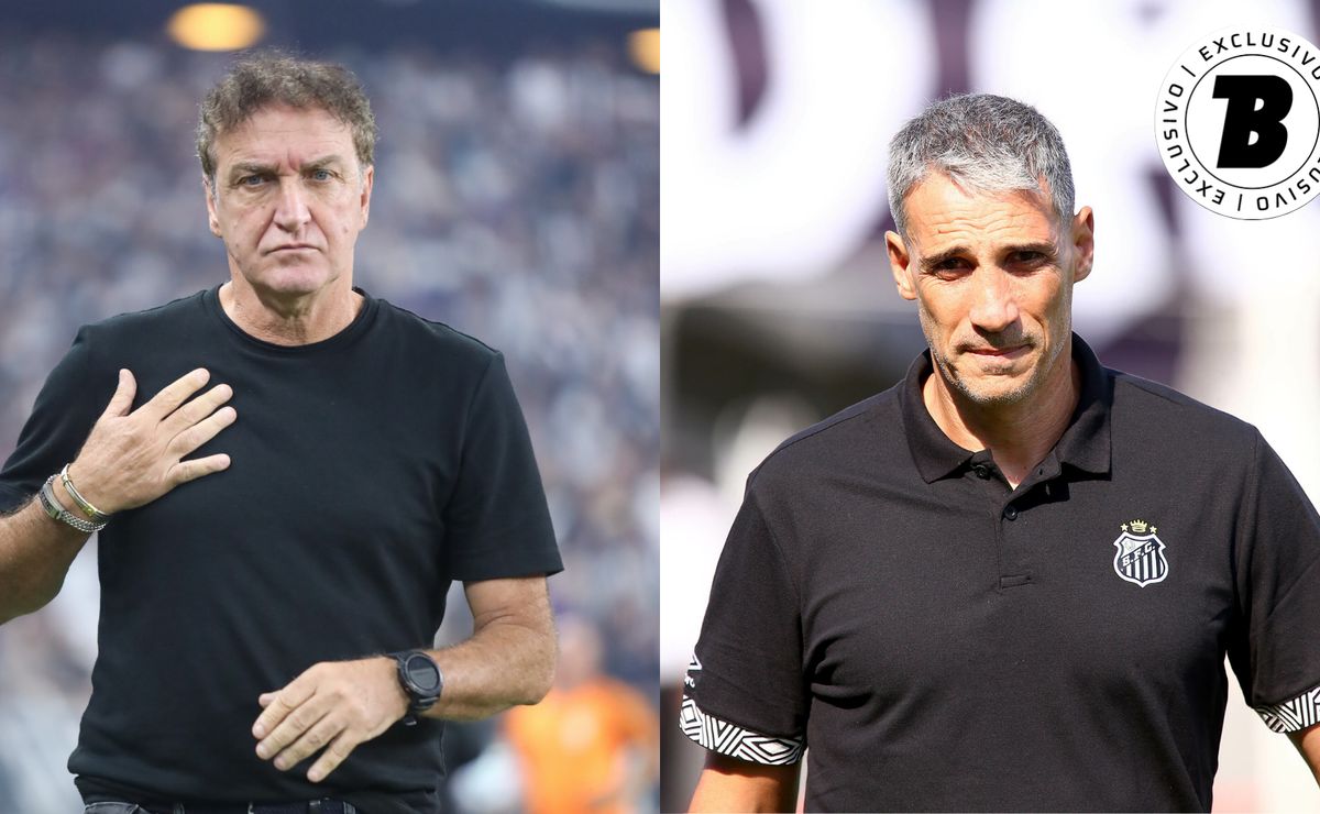 Cuca supera Vojvoda em aproveitamento pelo Santos e diferença chama atenção após anúncio