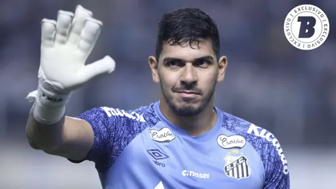 João Paulo, do Santos, virou alvo prioritário do Corinthians para reforçar sua meta nesta janela - Foto: Reinaldo Campos/AGIF