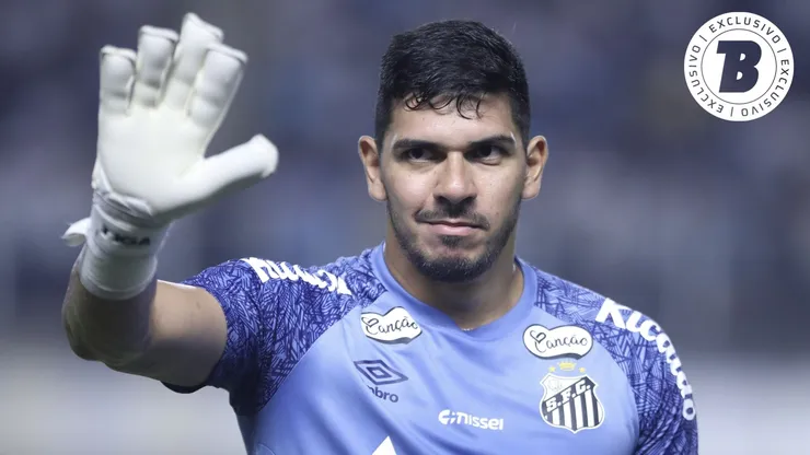 João Paulo, do Santos, virou alvo prioritário do Corinthians para reforçar sua meta nesta janela - Foto: Reinaldo Campos/AGIF