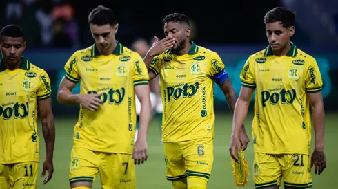 Mirassol em partida do Brasileirão. Foto: Ettore Chiereguini/AGIF