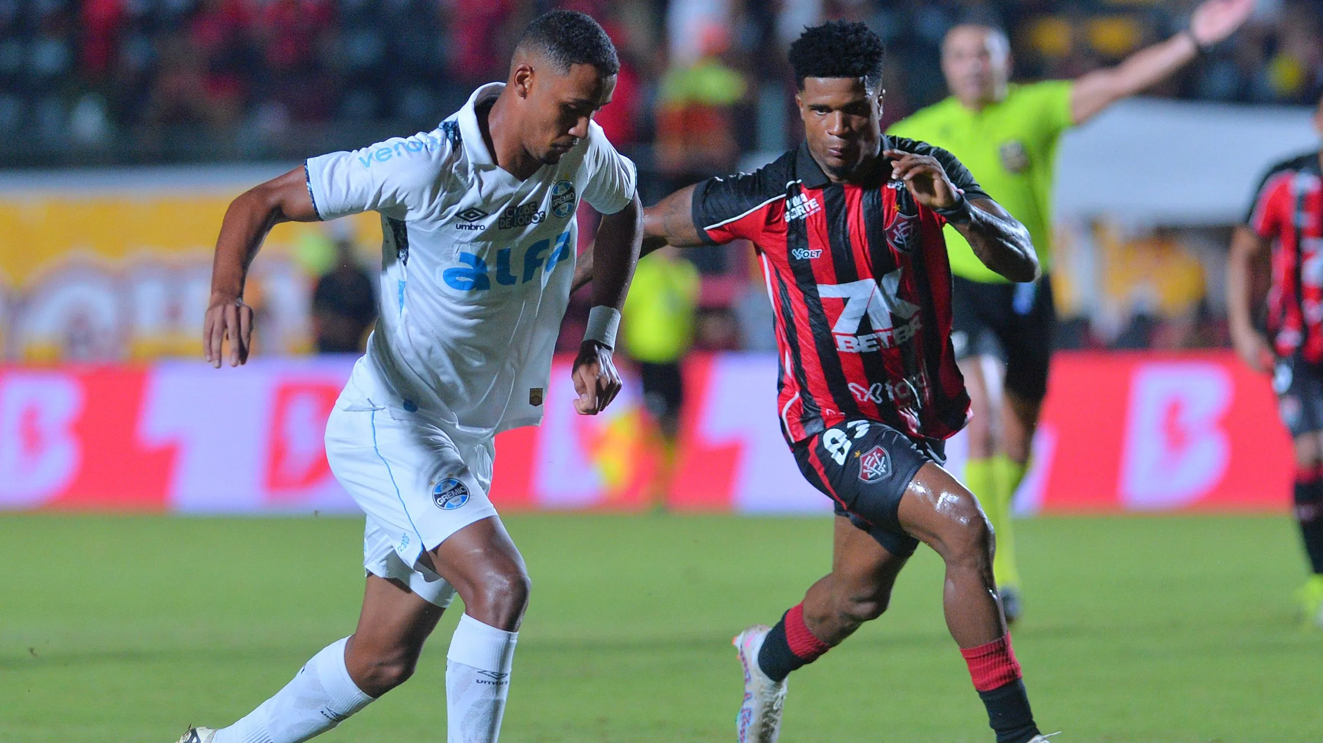 Grêmio X Vitória. Foto: Walmir Cirne/AGIF
