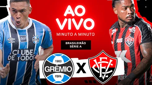 Grêmio x Vitória – Acompanhe ao vivo e de graça pelo Brasileirão