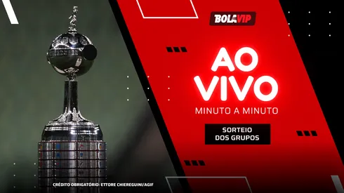 Acompanhe o sorteio da Libertadores e Sul-Americana. Foto: Ettore Chiereguini/AGIF