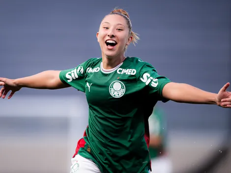Gaby Tomé anota segundo gol pelo Palmeiras e celebra boa fase