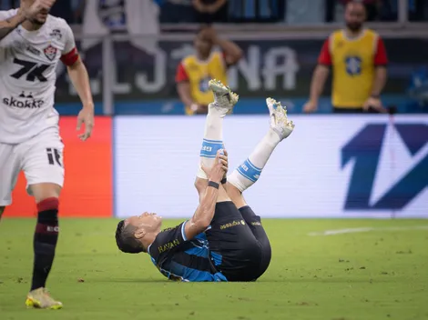 Dirigente do Grêmio se irrita com pergunta envolvendo lesão de Marlon