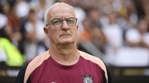 Dorival Junior, técnico do Corinthians, durante partida contra o Flamengo no estadio Mane Garrincha pelo campeonato Super Copa Do Rei 2026. Foto: Mateus Bonomi/AGIF