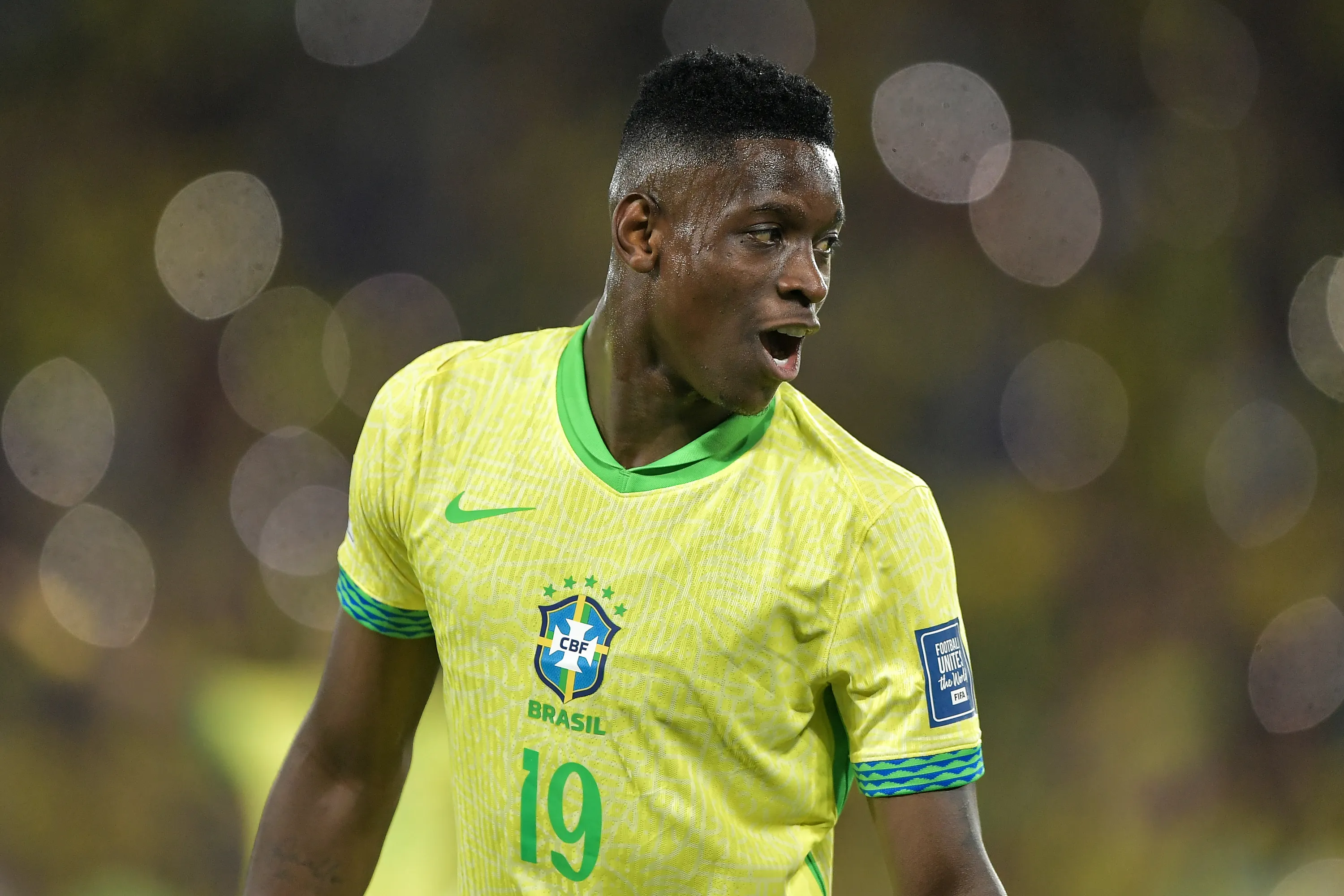 Luiz Henrique jogador do Brasil durante partida contra o Chile no estadio Maracana pelo campeonato Eliminatorias Copa Do Mundo 2026. Foto: Thiago Ribeiro/AGIF