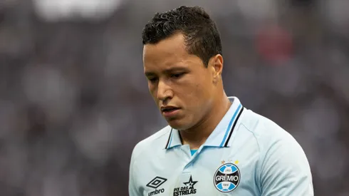 Marlon no Grêmio. Foto: Joisel Amaral/AGIF