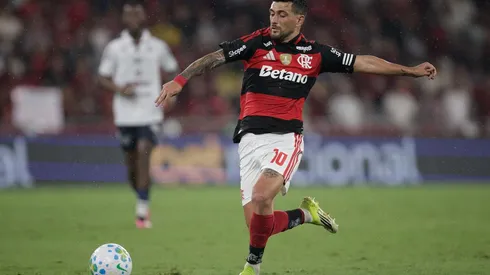 Arrascaeta (Flamengo) durante jogo contra o Remo, no dia 19.03.2026. Foto: Ruano Carneiro/Alamy Live News
