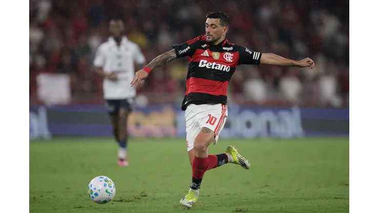 Arrascaeta (Flamengo) durante jogo contra o Remo, no dia 19.03.2026. Foto: Ruano Carneiro/Alamy Live News