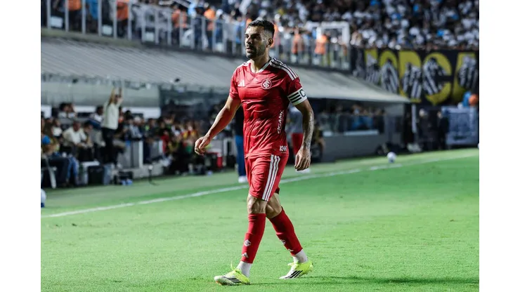Bruno Henrique (Internacional) durante jogo contra o Santos, no dia 18.03.2026. Foto: SPP Sport Press Photo. /Alamy Live News