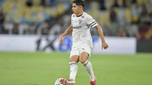 Savarino (Fluminense) durante jogo contra o Vasco, no dia 18.03.2026. Foto: Thiago Ribeiro/AGIF
