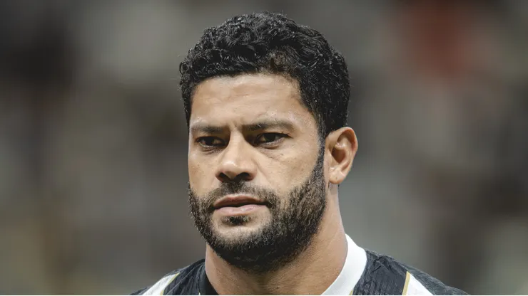 Hulk durante partida do Galo contra o SPFC