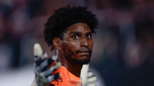 Hugo Souza no Corinthians. Foto: Marcello Zambrana/AGIF