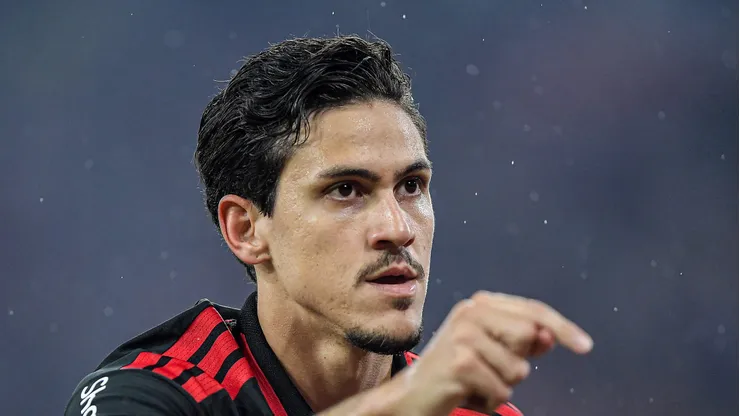 - Pedro jogador do Flamengo durante partida contra o Cruzeiro no estadio Maracana pelo campeonato Brasileiro A 2026.