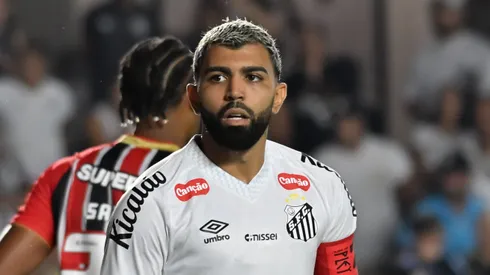 Gabigol no Santos. Foto: Jota Erre/AGIF
