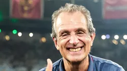 BAP comemorando título do Flamengo. Foto: GILVAN DE SOUZA/FLAMENGO.