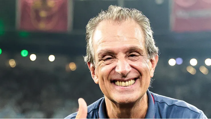 BAP comemorando título do Flamengo. Foto: GILVAN DE SOUZA/FLAMENGO.