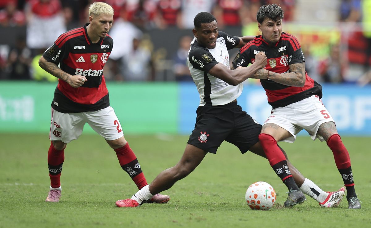 Corinthians x Flamengo: inteligência artificial crava placar e vencedor do duelo pelo Brasileirão