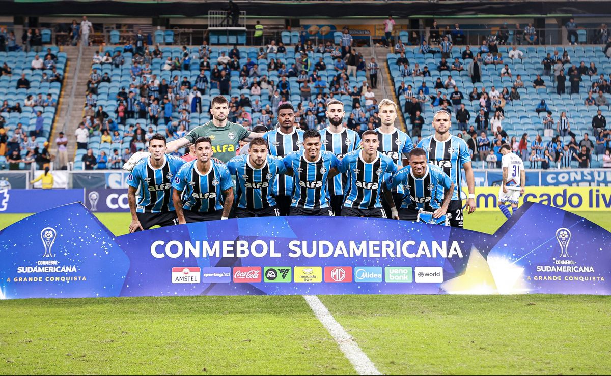 Conmebol define tabela do Grêmio na Sul-Americana e muda critério de desempate