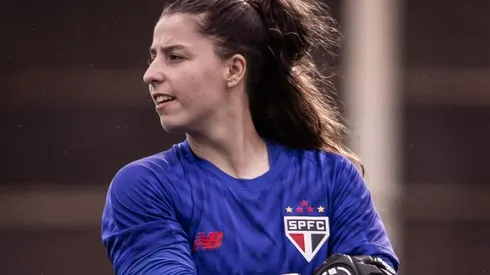 Elu, goleira São Paulina. Foto: Vitor Henrique