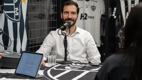 CEO do Atlético-MG, Pedro Daniel fala sobre os objetivos do Galo na temporada Foto: Daniela Veiga / Atlético