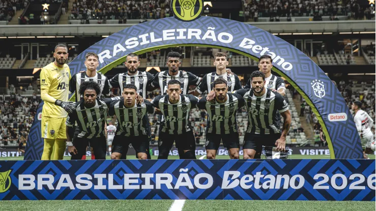 Time do Atlético que derrotou o SPFC por 1 a 0
