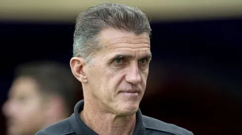 Mancini durante partida do Braga contra o Atlético