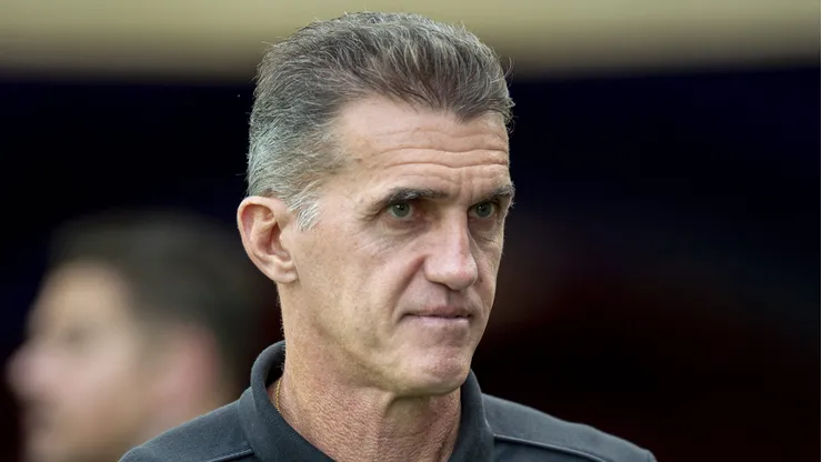 Mancini durante partida do Braga contra o Atlético