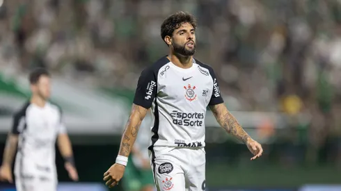 Yuri Alberto jogador do Corinthians durante partida contra o Chapecoense no estadio Arena Conda pelo campeonato Brasileiro A 2026. Foto: Liamara Polli/AGIF
