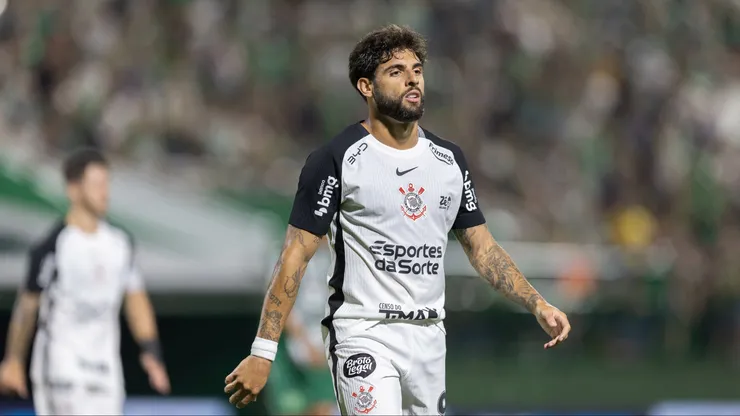 Yuri Alberto jogador do Corinthians durante partida contra o Chapecoense no estadio Arena Conda pelo campeonato Brasileiro A 2026. Foto: Liamara Polli/AGIF