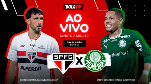 São Paulo x Palmeiras – Acompanhe ao vivo e de graça pelo Brasileirão