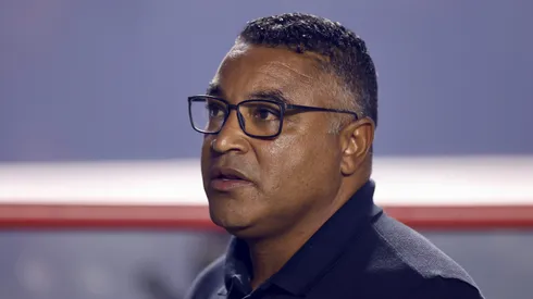 Roger Machado tecnico do Sao Paulo durante partida contra o Palmeiras no estadio Morumbi pelo campeonato Brasileiro A 2026. Foto: Marcello Zambrana/AGIF