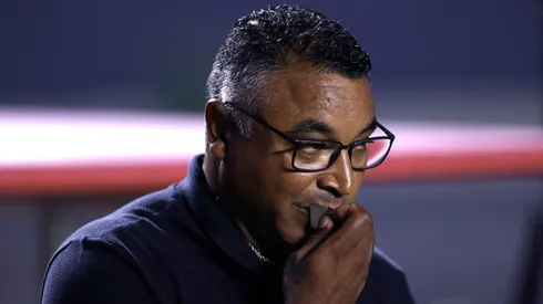 Roger Machado, técnico do São Paulo, durante partida contra o Palmeiras no estádio Morumbi pelo Campeonato Brasileiro A 2026. Foto: Marcello Zambrana/AGIF