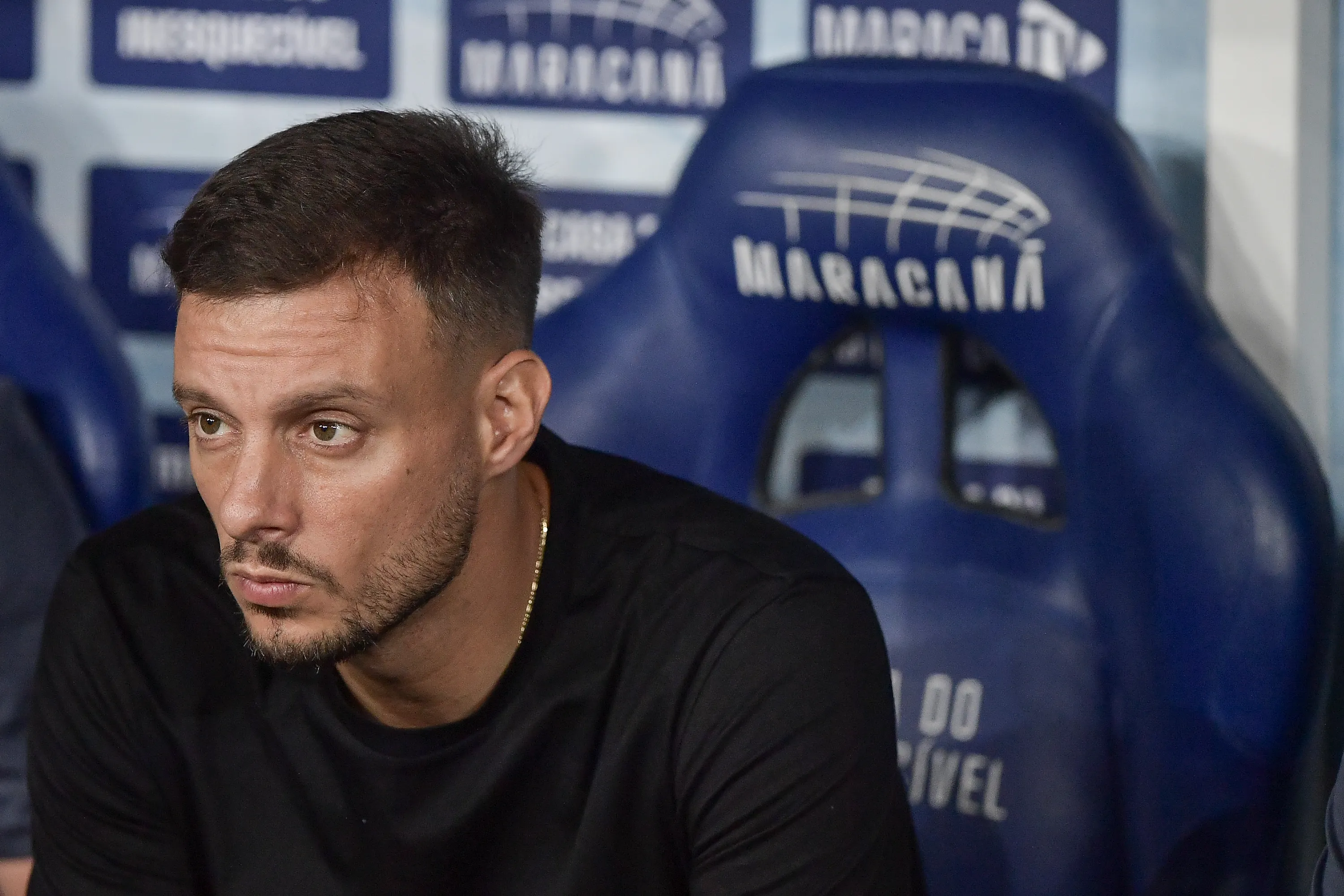 RJ – RIO DE JANEIRO – 12/02/2026 – BRASILEIRO A 2026, FLUMINENSE X BOTAFOGO – Martin Anselmi tecnico do Botafogo durante partida contra o Fluminense no estadio Maracana pelo campeonato Brasileiro A 2026. Foto: Thiago Ribeiro/AGIF