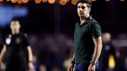 SP - SAO PAULO - 21/03/2026 - BRASILEIRO A 2026, SAO PAULO X PALMEIRAS - Abel Ferreira tecnico do Palmeiras durante partida contra o Sao Paulo no estadio Morumbi pelo campeonato Brasileiro A 2026. Foto: Marcello Zambrana/AGIF