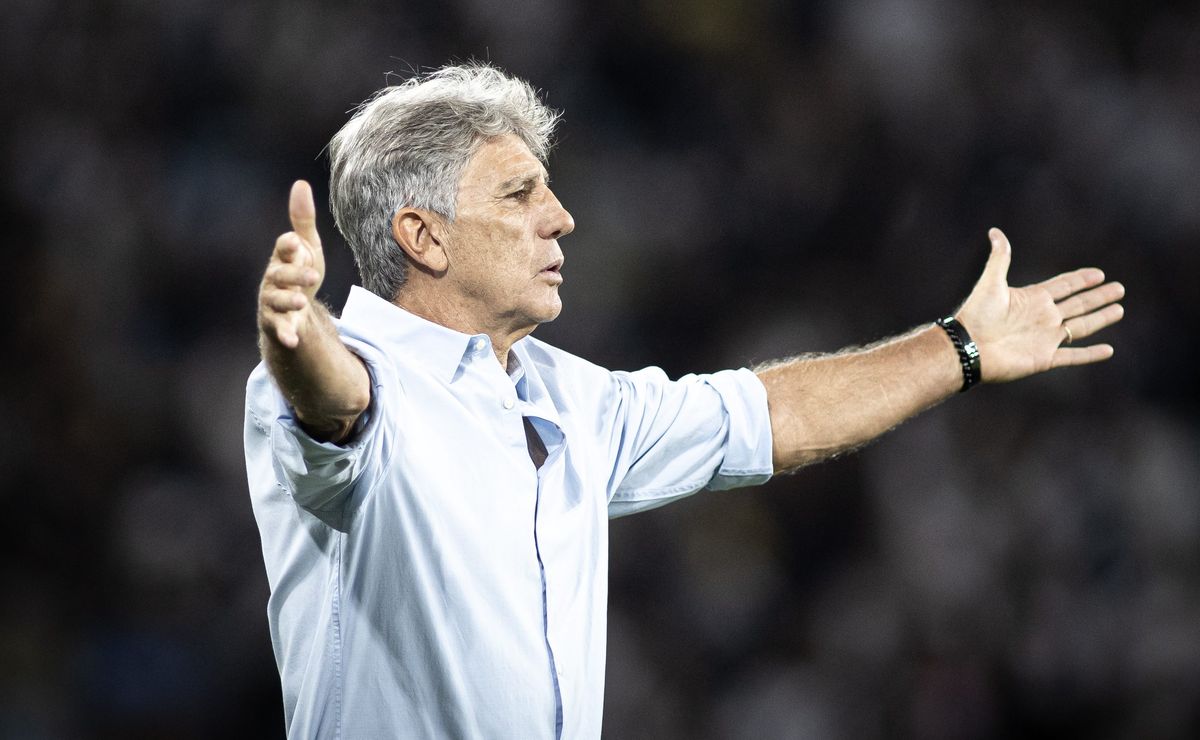 Descoberta sobre invencibilidade de Renato Portaluppi antes de Vasco x Grêmio chama atenção