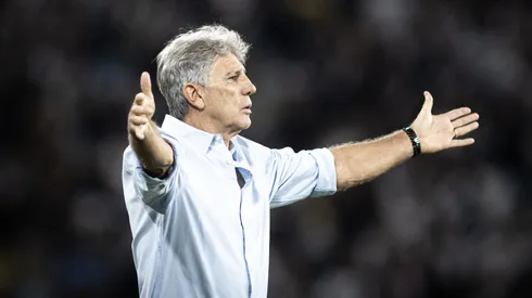 Renato durante o duelo contra o Tricolor das Laranjeiras