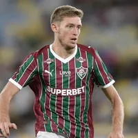 Castillo comemora primeiro gol pelo Fluminense e no Maracanã