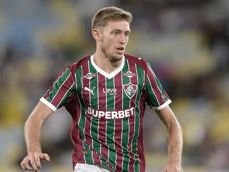 Castillo comemora primeiro gol pelo Fluminense e no Maracanã