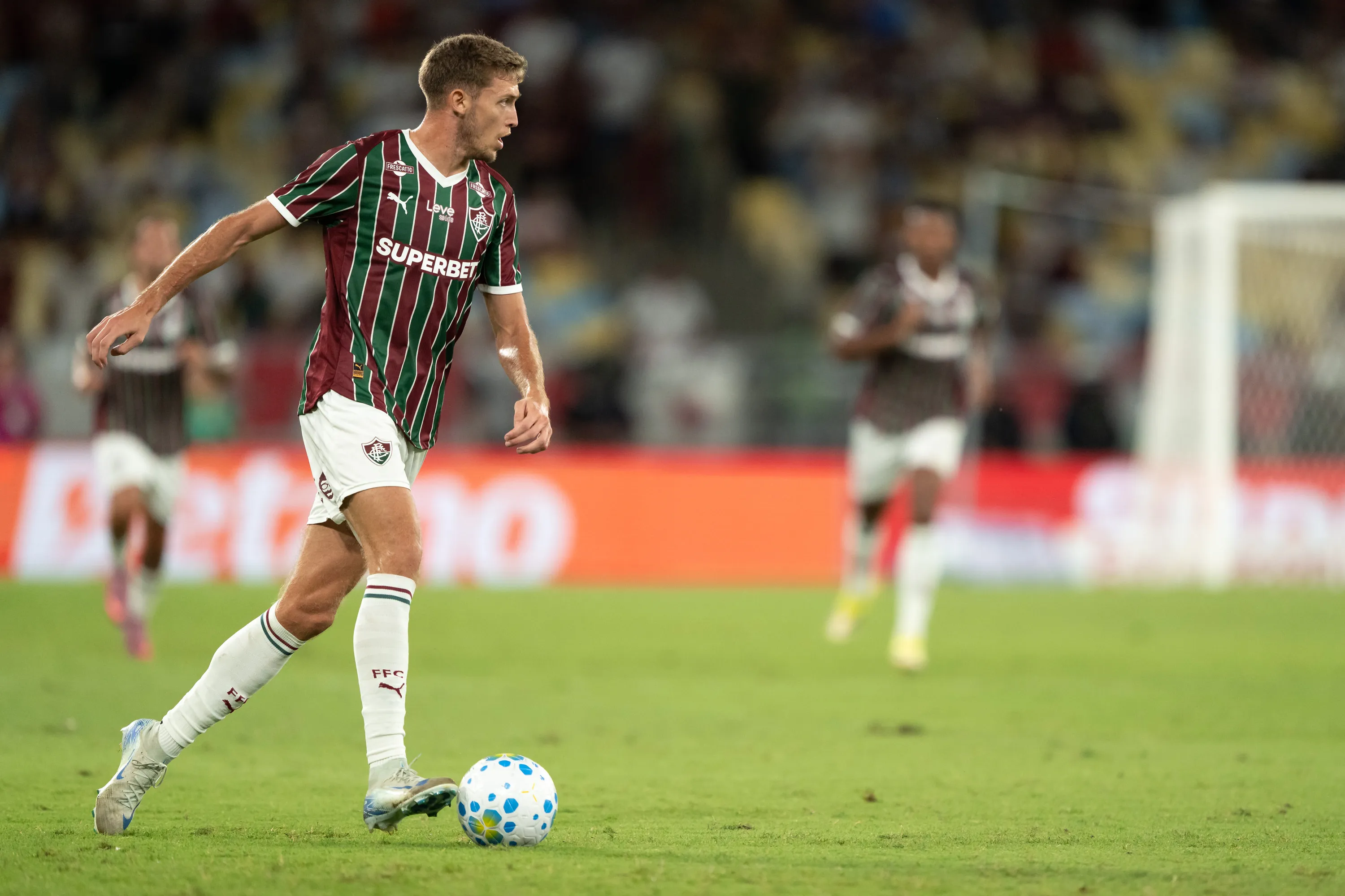 Castillo marcou o gol do vitória do Fluminense sobre o Atlético-MG. Foto: Jorge Rodrigues/AGIF