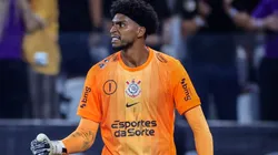 Hugo Souza no Corinthians.