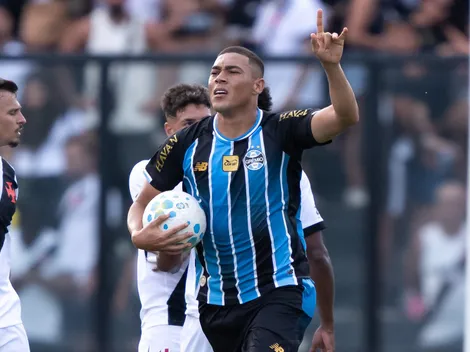 Grêmio marca com Carlos Vinícius, mas é derrotado pelo Vasco