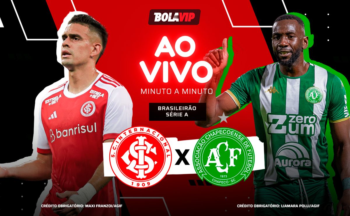 Internacional x Chapecoense AO VIVO e GRÁTIS – Pré jogo em andamento pelo Brasileirão