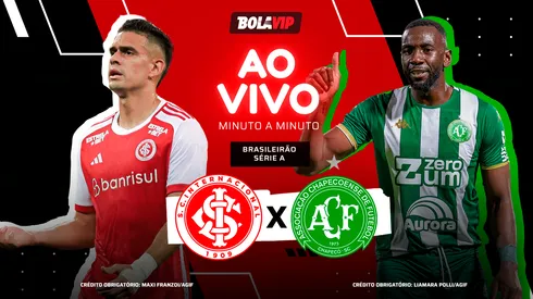 Internacional x Chapecoense - Acompanhe ao vivo pelo Brasileirão